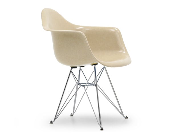 Fiberglass Arm Shell Chair OATMEAL オートミール