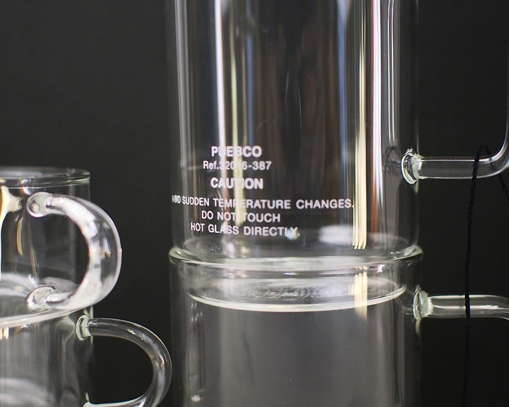 BOROSILICATE GLASS MUG ボロシリケイト グラスマグ 耐熱ガラス