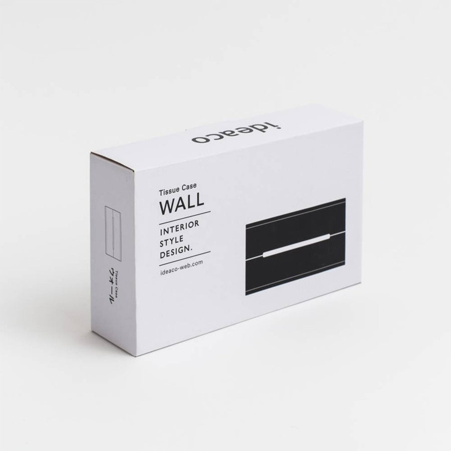 WALL ティッシュケース ブラック