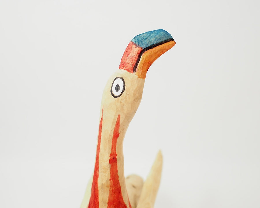 Wood Carving Bird Small ウッドカービング バードスモール