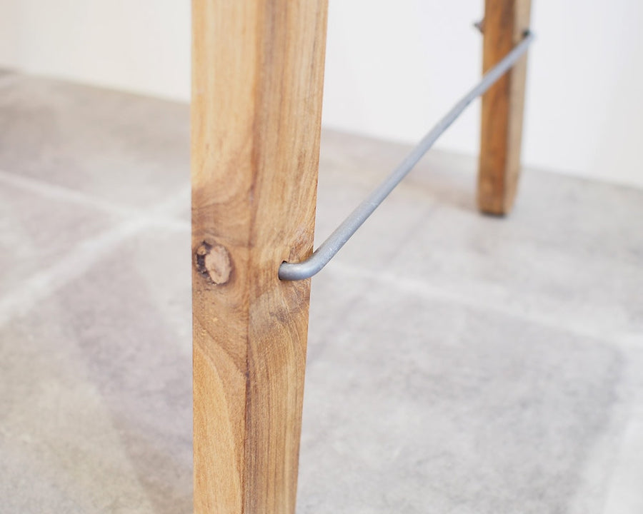 Teak Wood Garment Rack チークウッド ガーメントラック