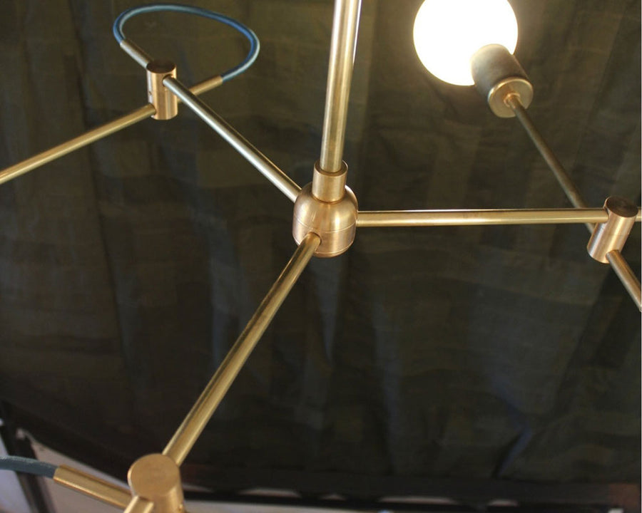 Solid Brass Lamp Tri Loop Lamp Solid Brass Lamp Tri Loop Lamp