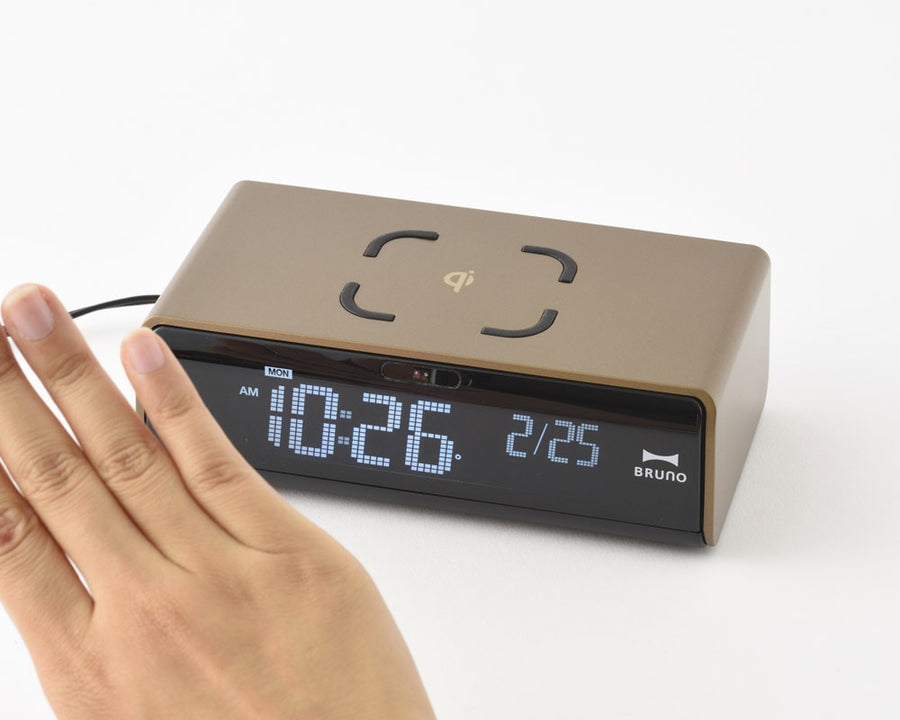 LCD DESK CLOCK LCD clock with wireless charging