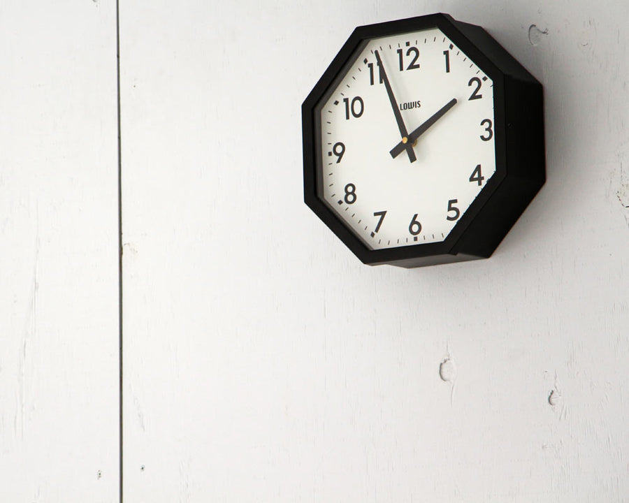 Lowis Industry Octagon Clock ルイスオクタゴンクロック