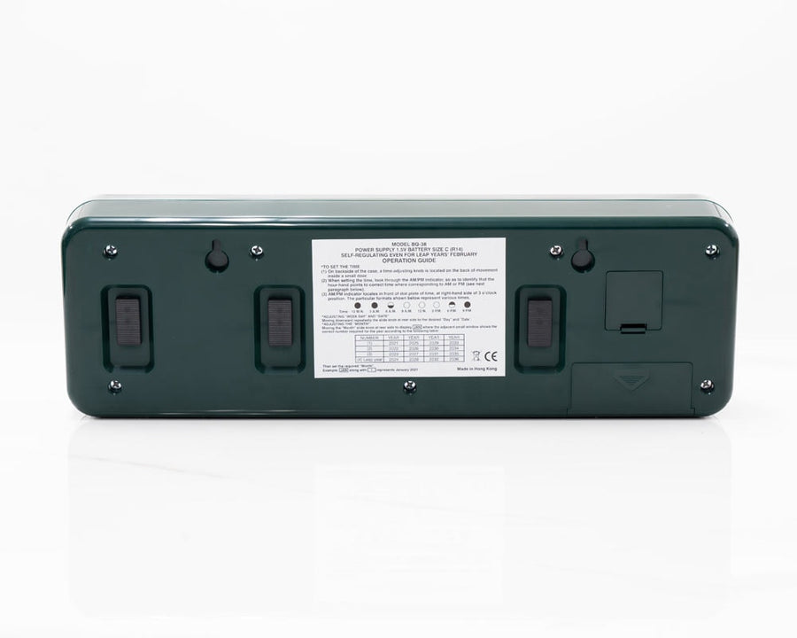 Calender Clock BQ-38 Limited D.Green トゥエンコBQ-38 別注グリーン