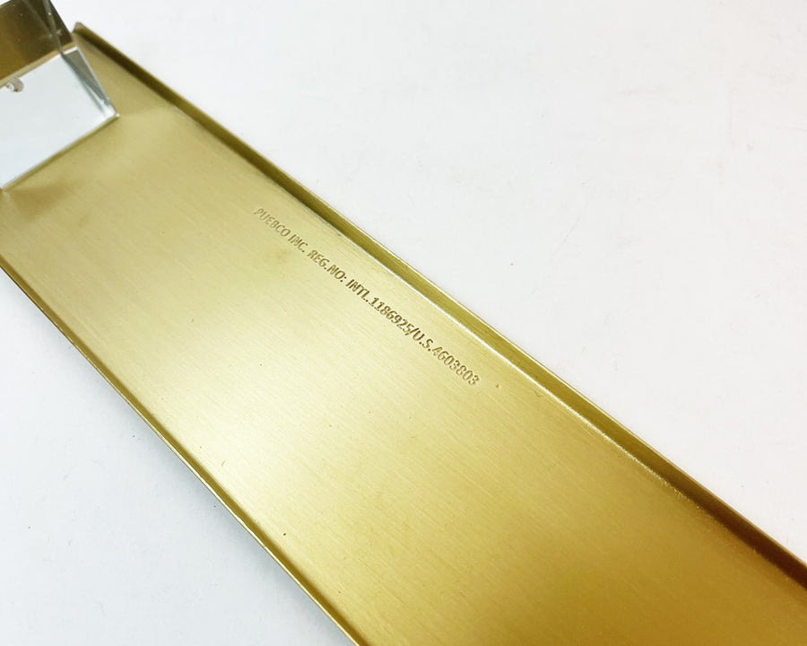 PRISM INCENSE HOLDER W BRASS TRAY