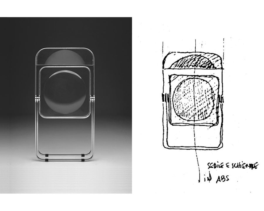 PLIA CHAIR Smoke Black プリアチェア スモークブラック