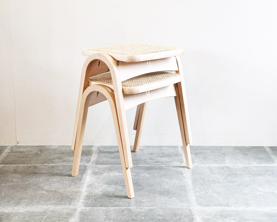 No.202-R Stool Beech 剣持勇 ブナ材