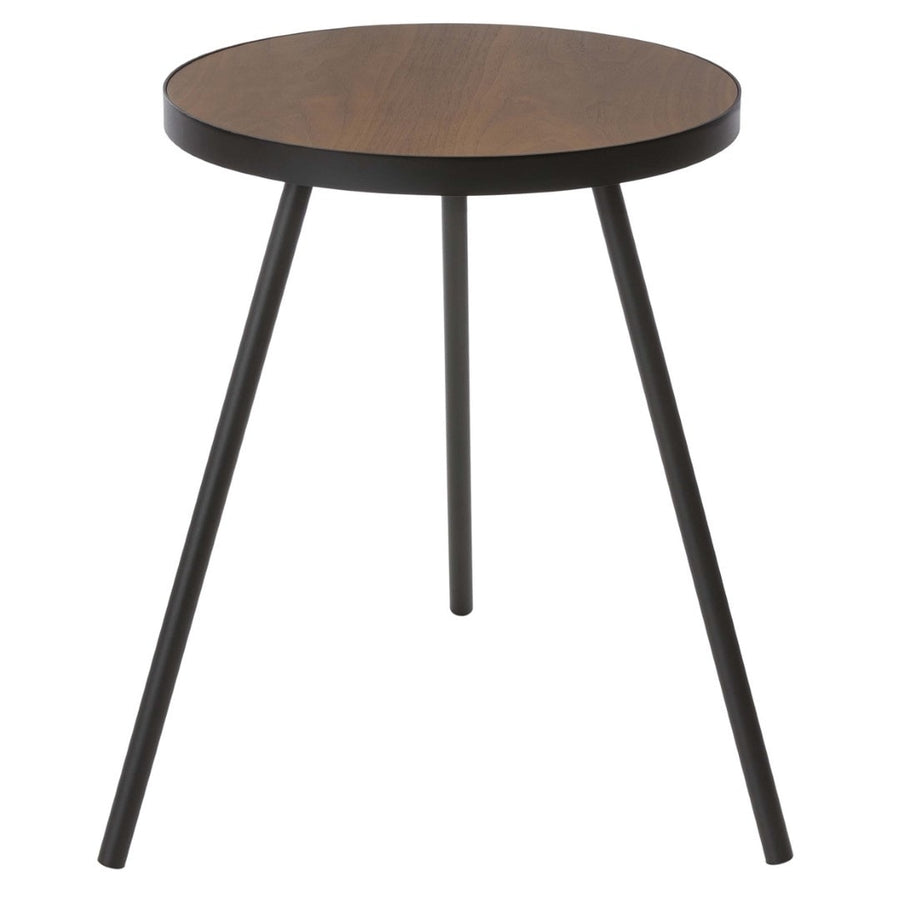 tower round side table