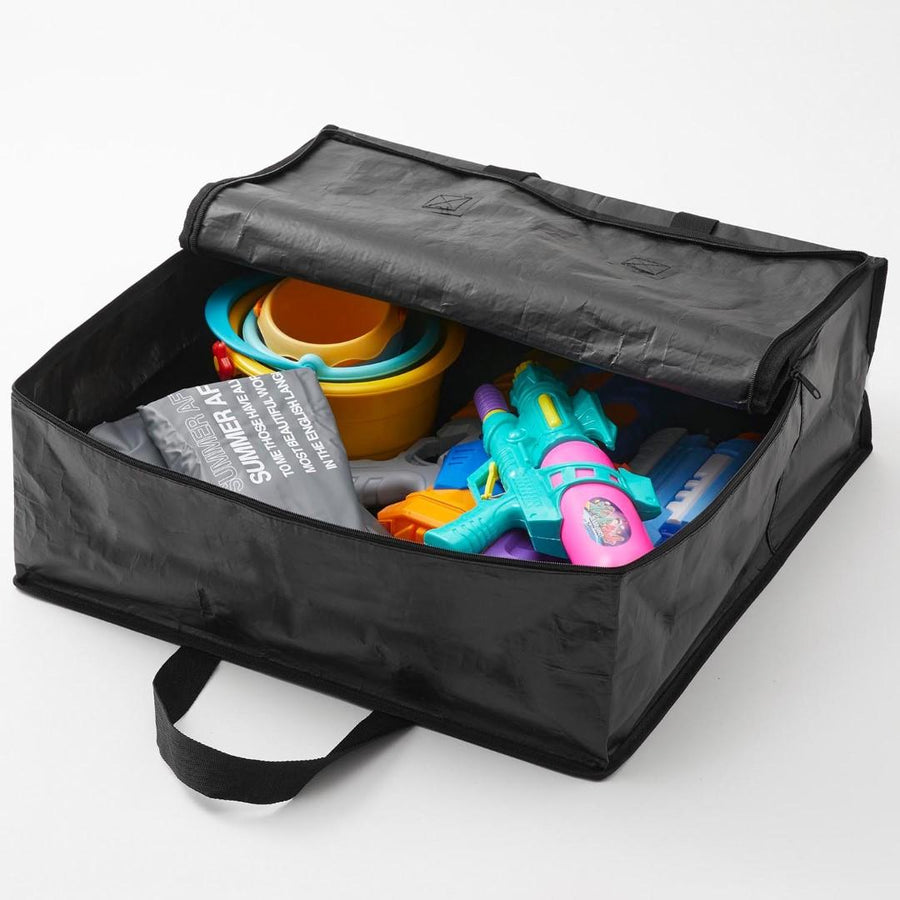 Tower Toy Storage Bag with Polyethylene Sheet Pocket
