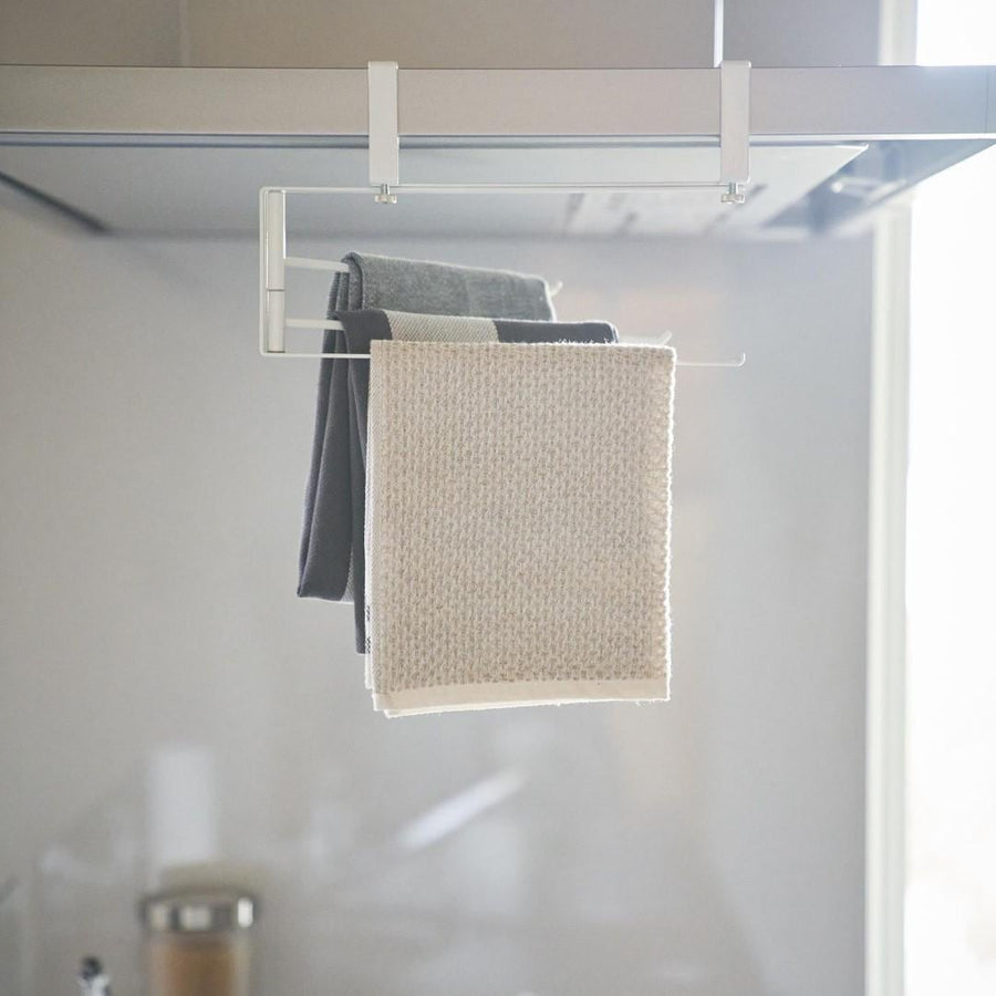 Tower Range Hood Movable Dish Hanger