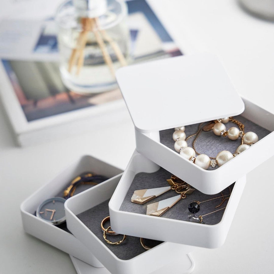 Tower Accessory Tray, 4 Tiers, Square