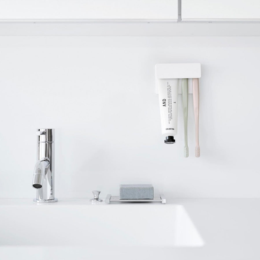 Tower Film Hook Insertion Toothbrush &amp; Tube Holder W9