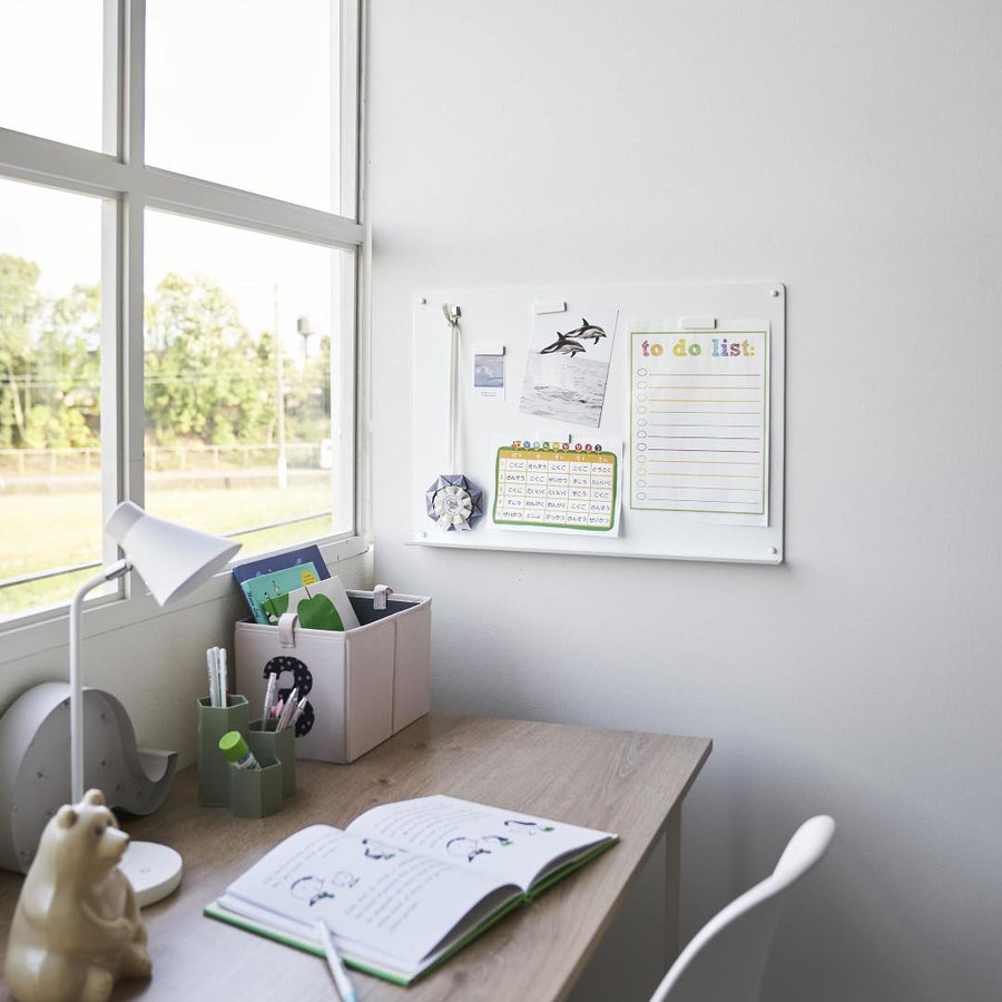 Tower Wall Print Board with Tray, Compatible with Plasterboard Walls