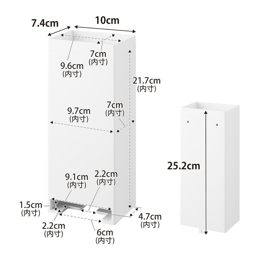Tower Wall Panty Liner Holder for Plasterboard Walls