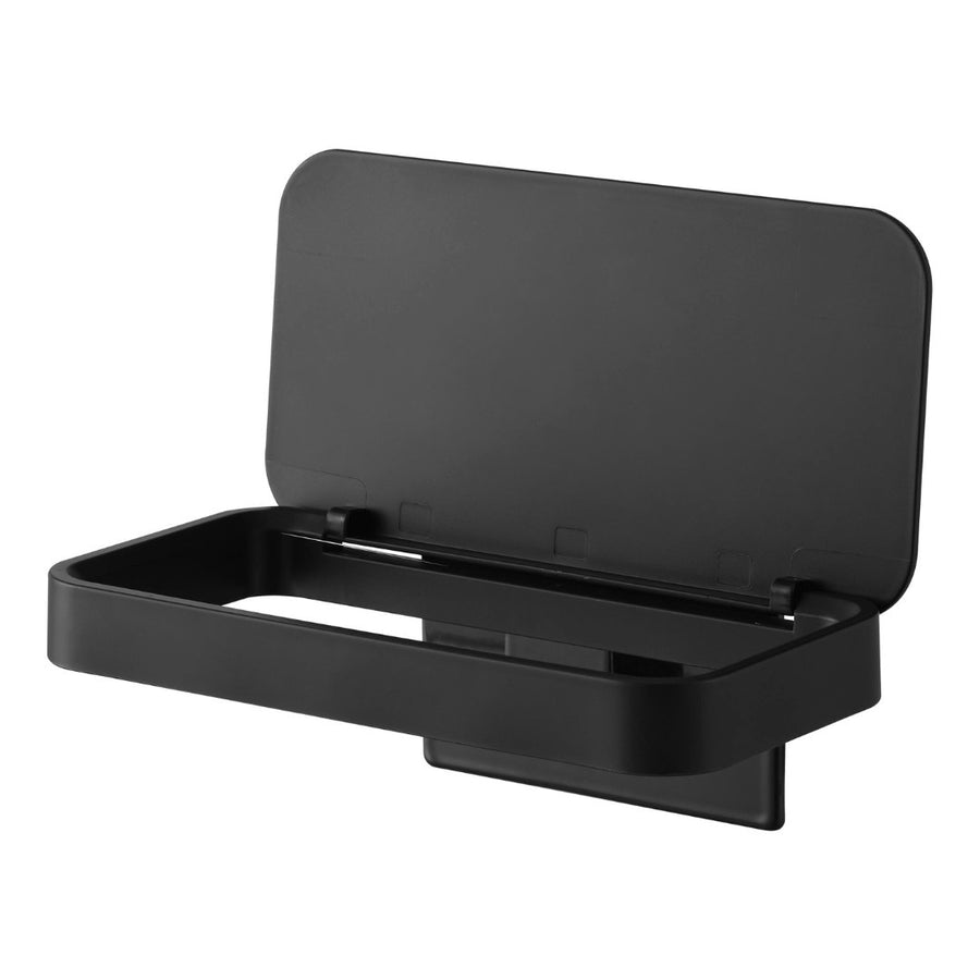tower magnetic plastic bag holder with lid