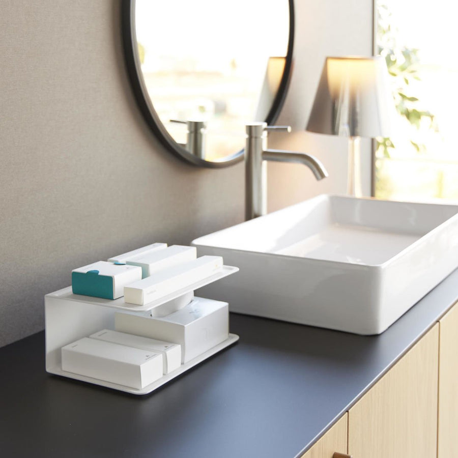 tower amenity storage, 2 tiers