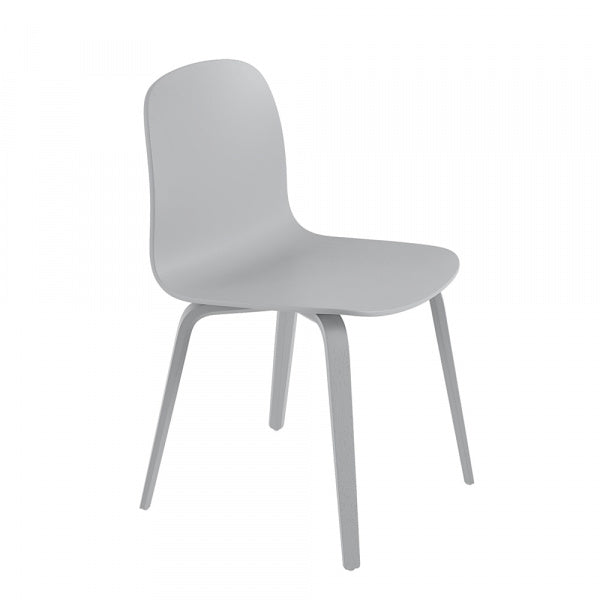 VISU CHAIR ウッドベース グレー