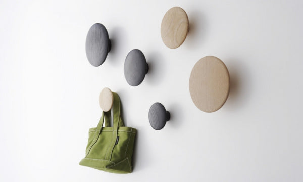コートフック φ9cm The Dots S オークナチュラル