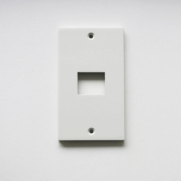 Switch plate MSP-010 White