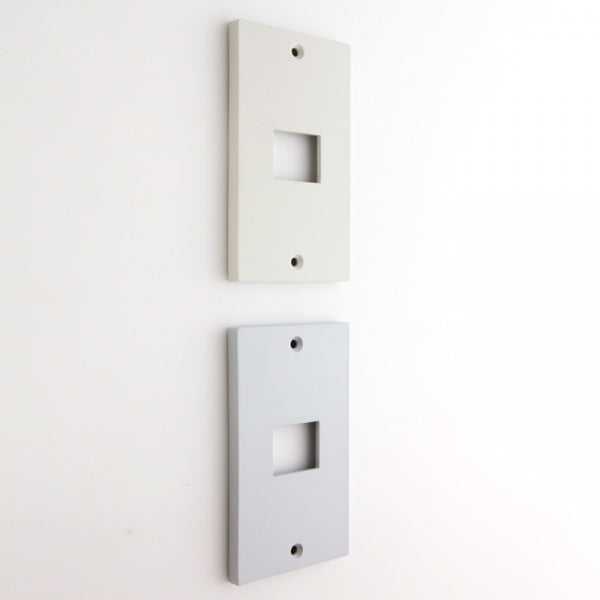 Switch plate MSP-010 White