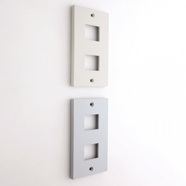 Switch plate MSP-020 White