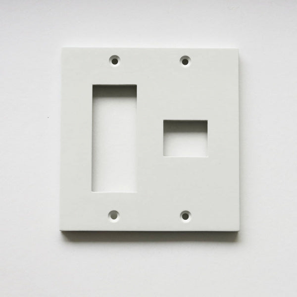 Switch plate MSP-060 White