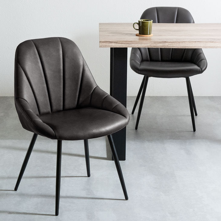 Ellis Dining Chair ダイニングチェア 単品 スチール脚