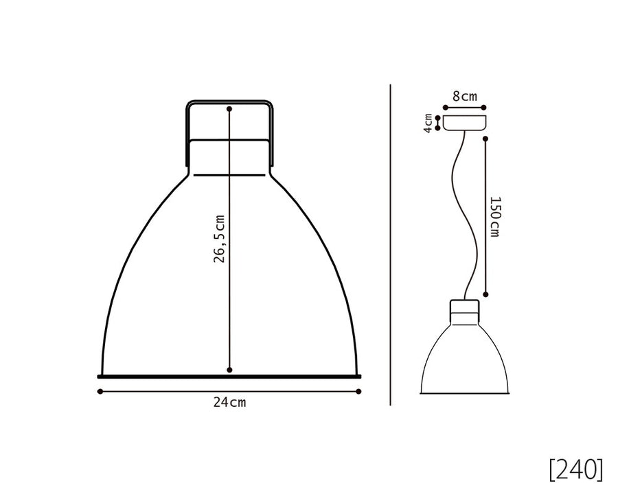 JIELDE CEILING LAMP AUGUSTIN 240
