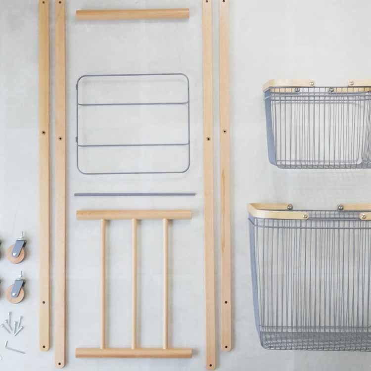 LIV CARRY BASKET WAGON L Gray