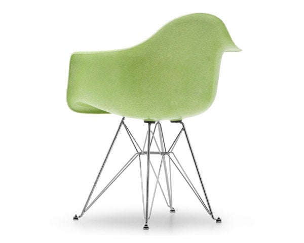 Fiberglass Arm Shell Chair CELERY