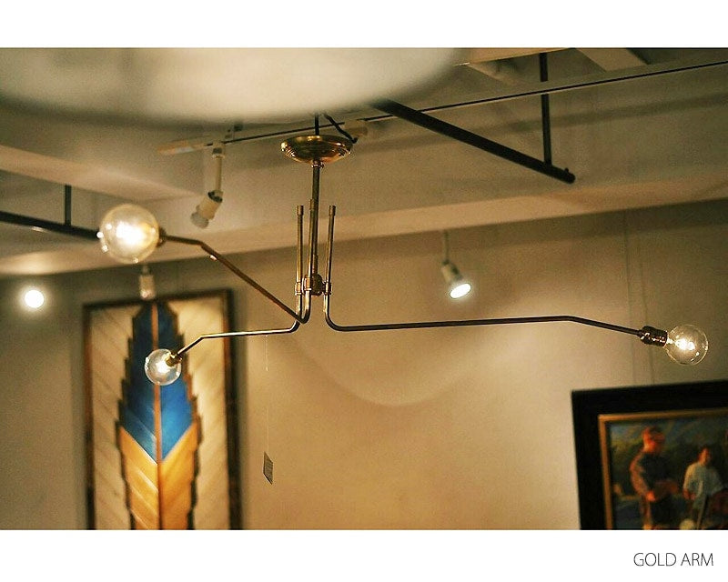 Solid Brass Lamp Long 3ARM Solid Brass Lamp Long 3 Arm