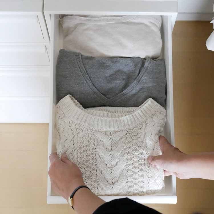 Closet System, Small Drawers, Set of 4, All White