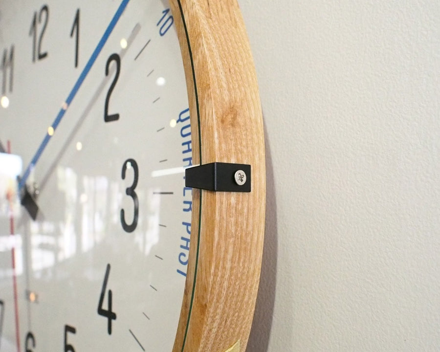 BAUHAUS Fonts Wall Clock CarlMarks バウハウスフォントウォールクロック