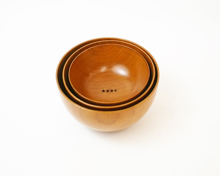 Wooden Camp Bowl Set3 ウッデンキャンプボウル3個セット