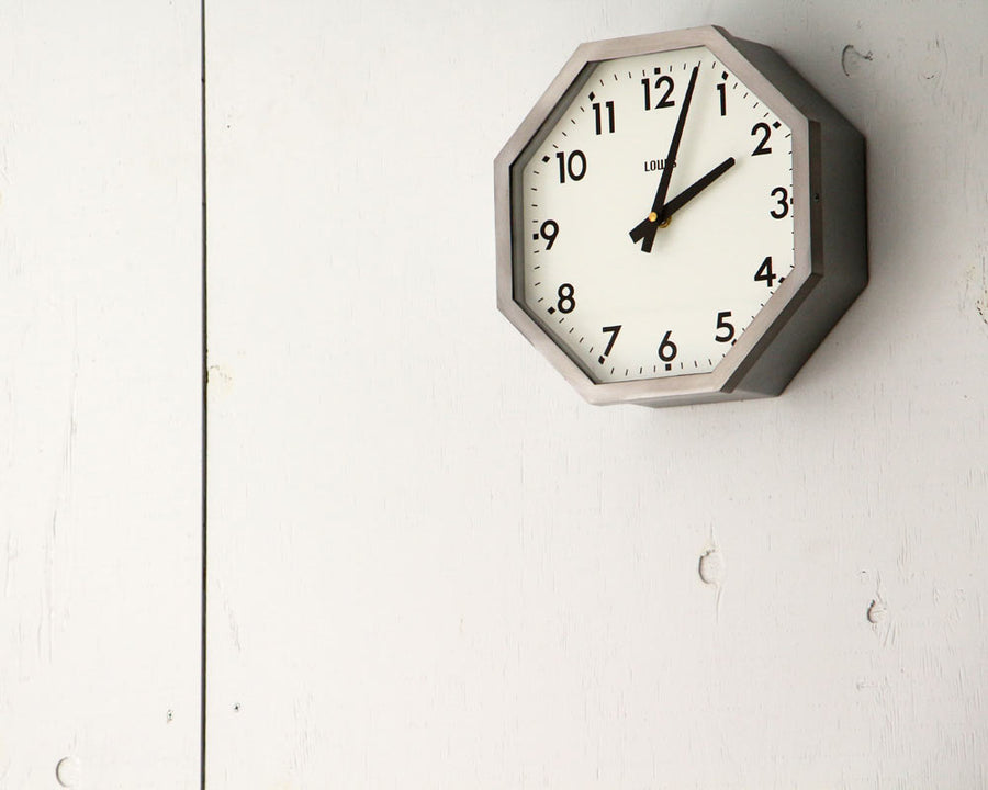 Lowis Industry Octagon Clock ルイスオクタゴンクロック