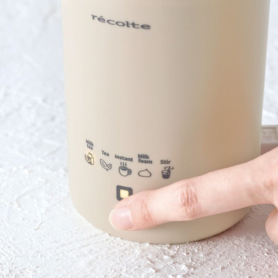 Milk tea maker cream white