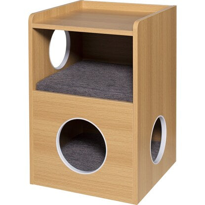 Side table with pet house (AW09)