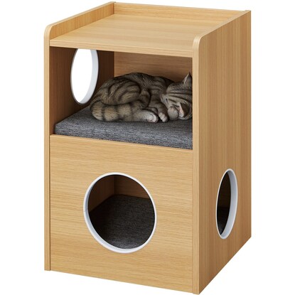 Side table with pet house (AW09)