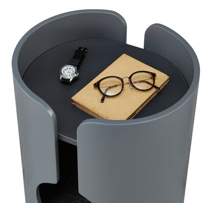 Side table with pet house (AW10GY)