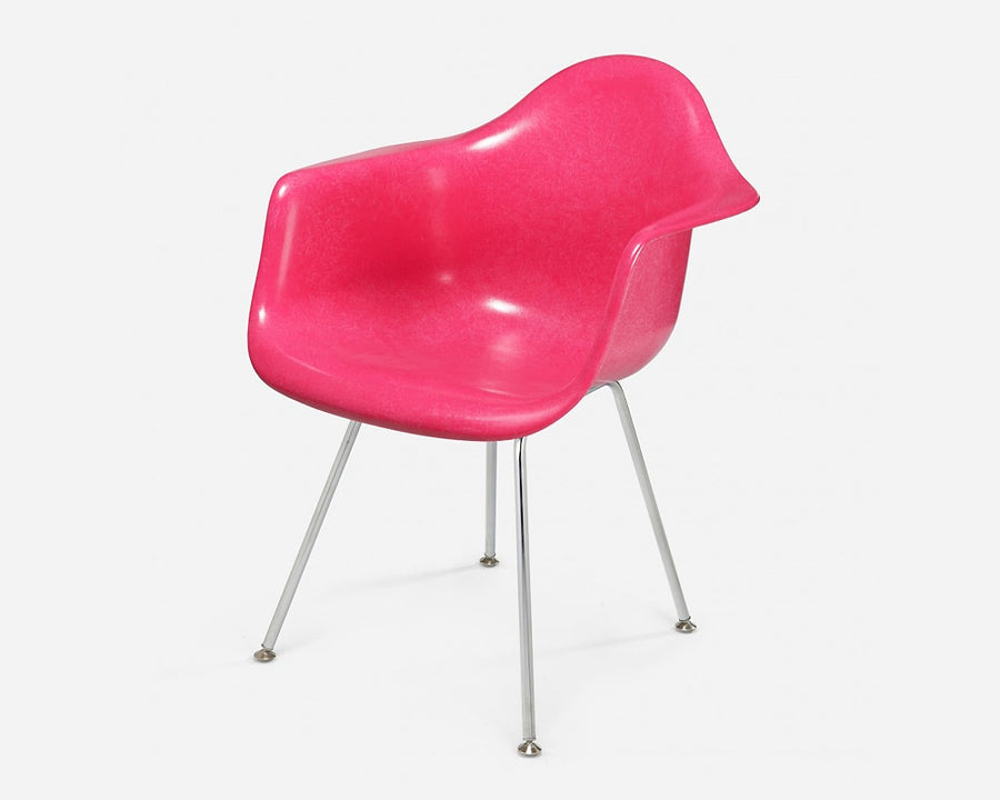 Fiberglass Arm Shell Chair MAGENTA マゼンタ