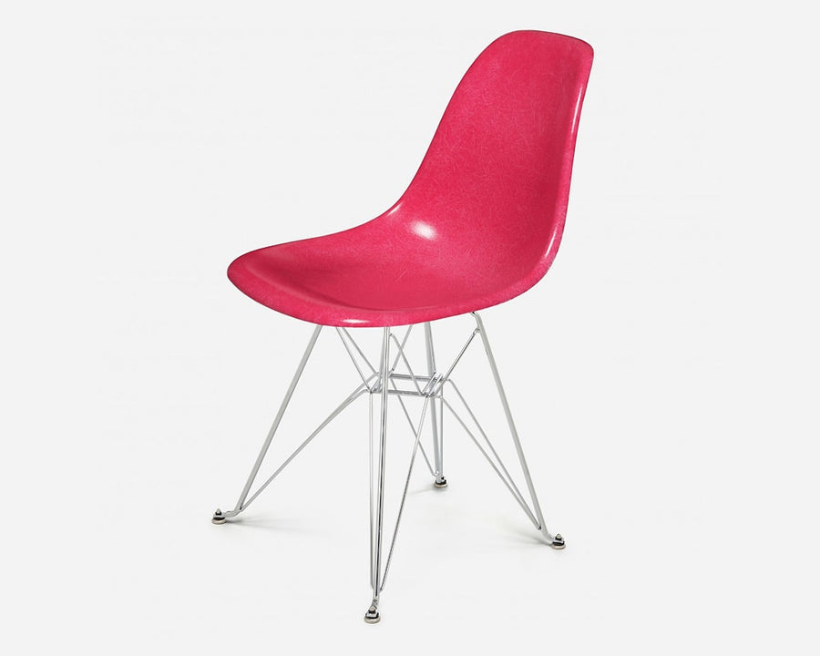 Fiberglass Side Shell Chair MAGENTA マゼンタ