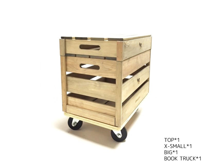 Wood Box Big Stacking