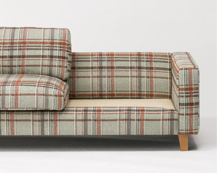 JETTY FEATHER SOFA AC08 チェック 3シーター S