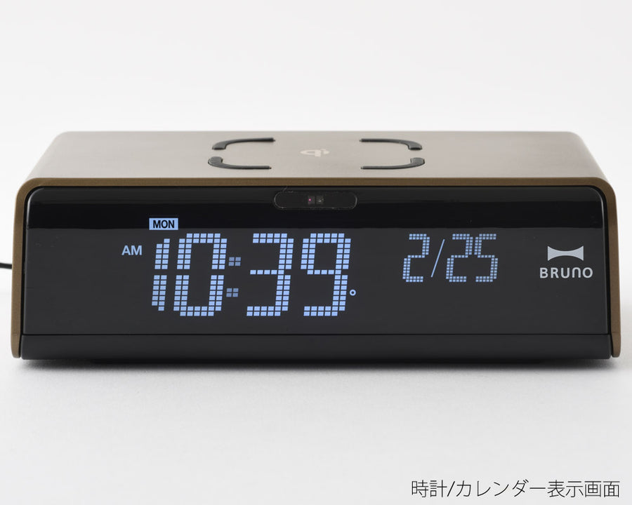 LCD DESK CLOCK LCD clock with wireless charging