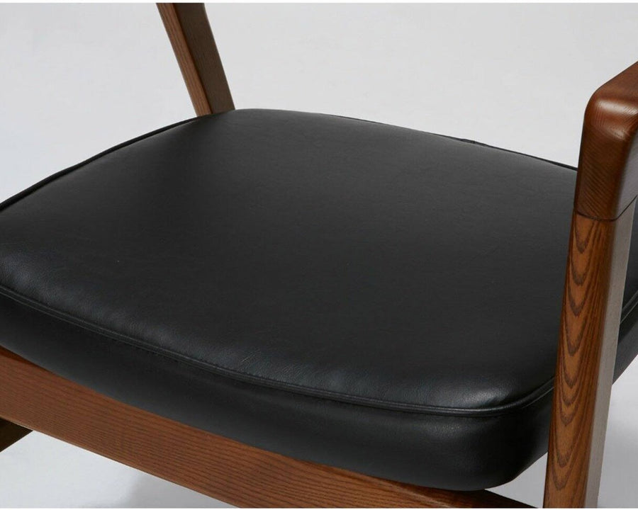 WARNER ARM CHAIR_BLACK PVC ワーナーアームチェア PVC