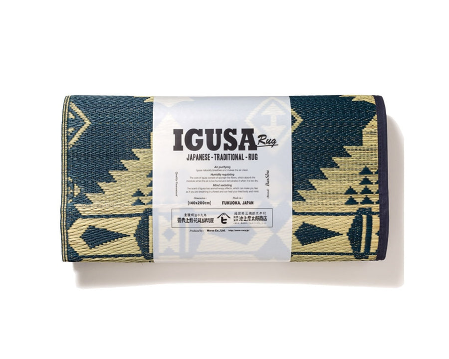 IGUSA RUG NAVY い草ラグ ネイビー