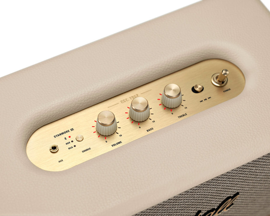 STANMORE Ⅲ Bluetooth Cream Stanmore 3 Bluetooth speaker cream