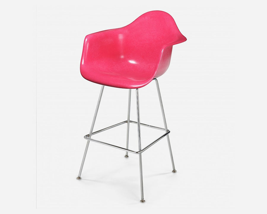 Fiberglass Arm Shell Chair MAGENTA マゼンタ