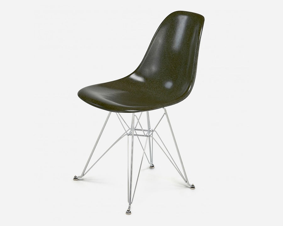 Fiberglass Side Shell Chair ARMYGREEN アーミーグリーン